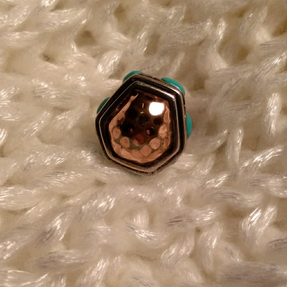 SOLD. Barse copper & turquoise ring